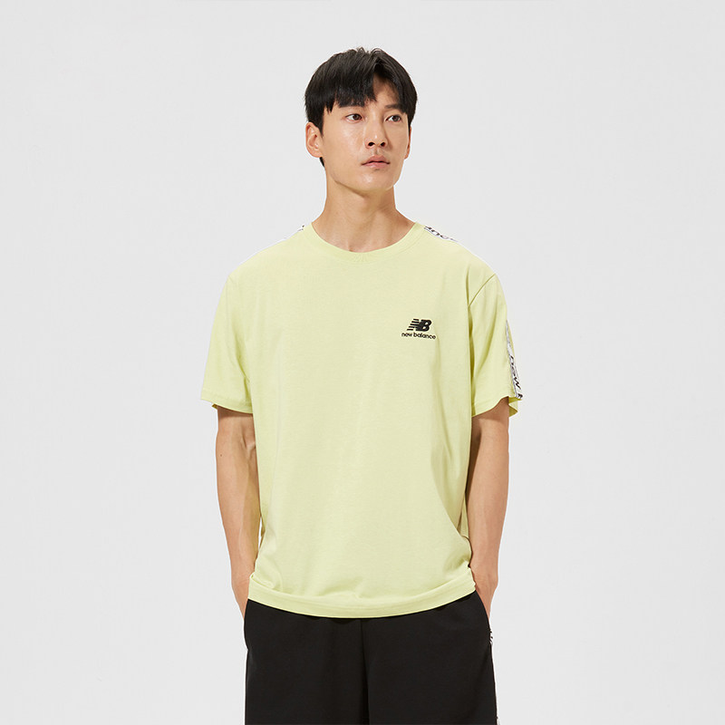 newbalancenb官方2021新款夏季男款amt12377运动休闲运动t恤