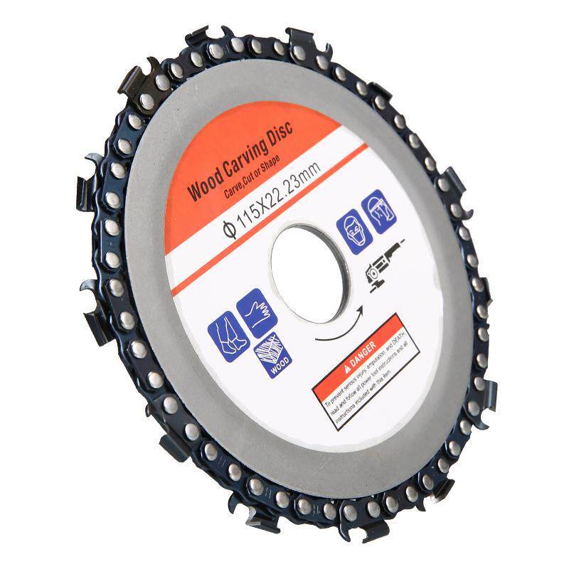 角磨机链条锯片4寸木工锯盘木头打磨神器万用锯片