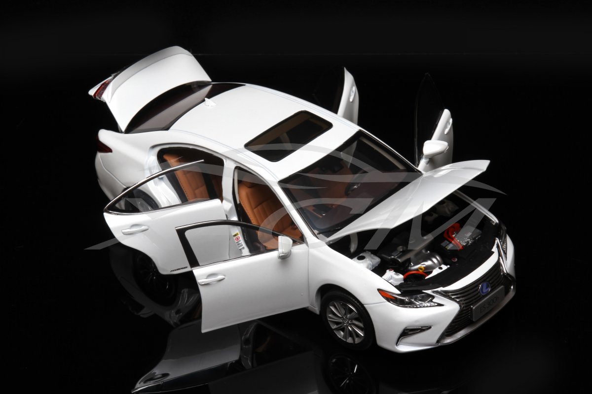 汽车模型 雷克萨斯es模型 lexus es 300h 1:18 原厂 合金汽车模型