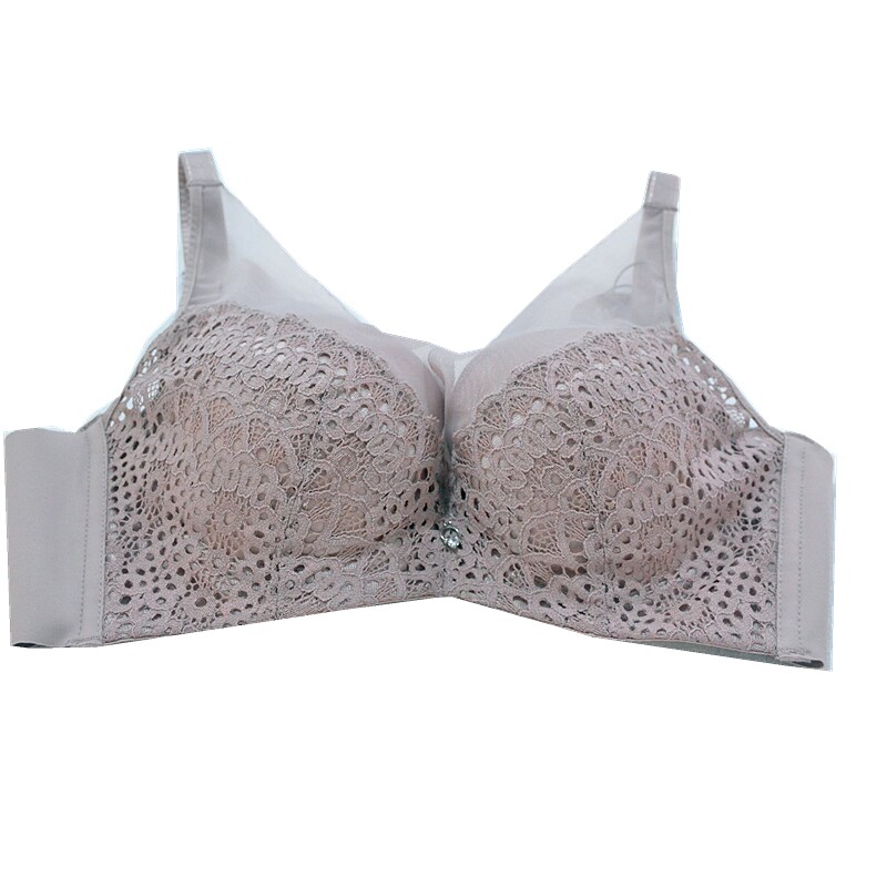 曲美文胸t92011正品19年新款软钢圈类乳棉聚拢侧收性感薄bc杯内衣