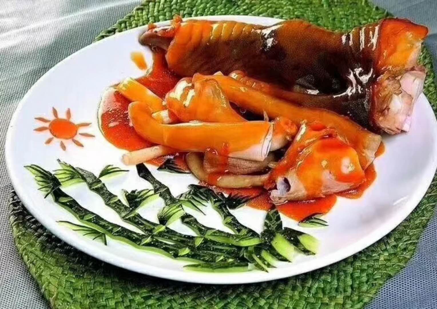 鲜鸵鸟掌鸵鸟肉营养美味酒店特色食材掌肉软糯2袋起发货包邮