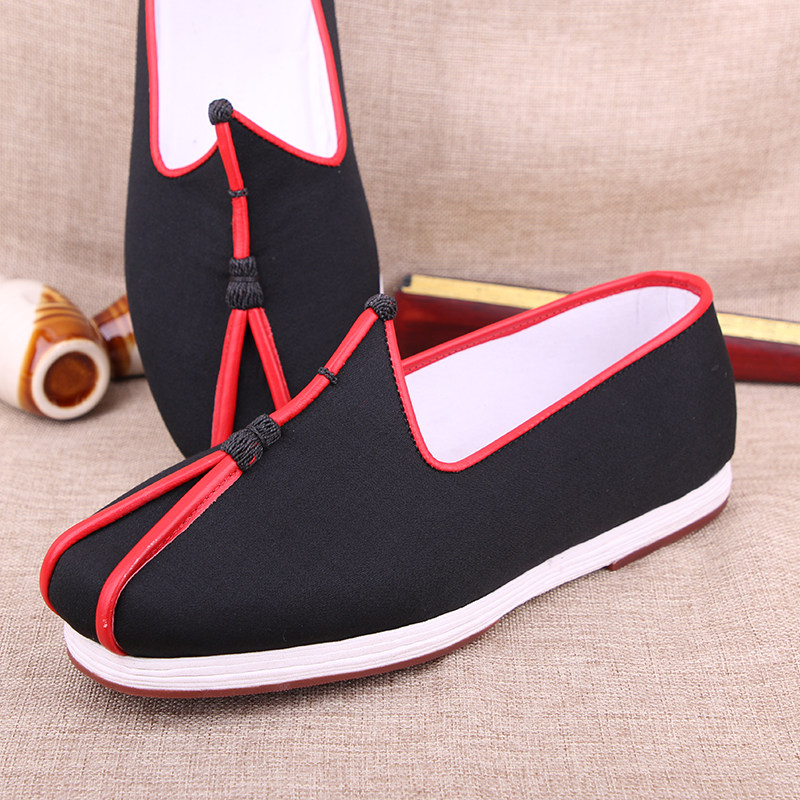 洒鞋千层老北京布鞋鹰嘴中国国风布鞋功夫休闲鞋一脚布鞋