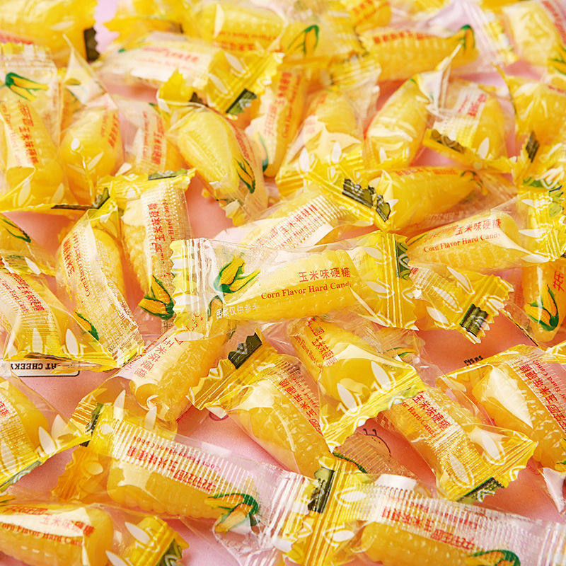 玉米结婚硬糖散装水果糖婚庆喜糖休闲怀旧零食传统糖果