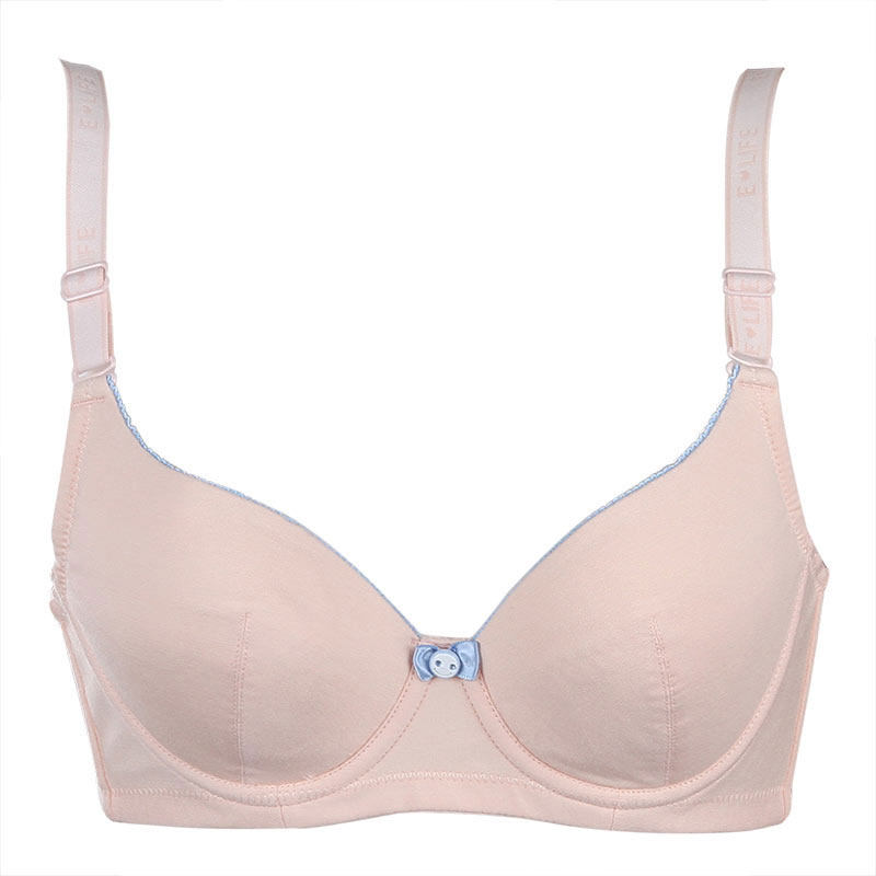 内衣怡兰芬75c无海绵薄款软钢圈棉质初高中学生文胸