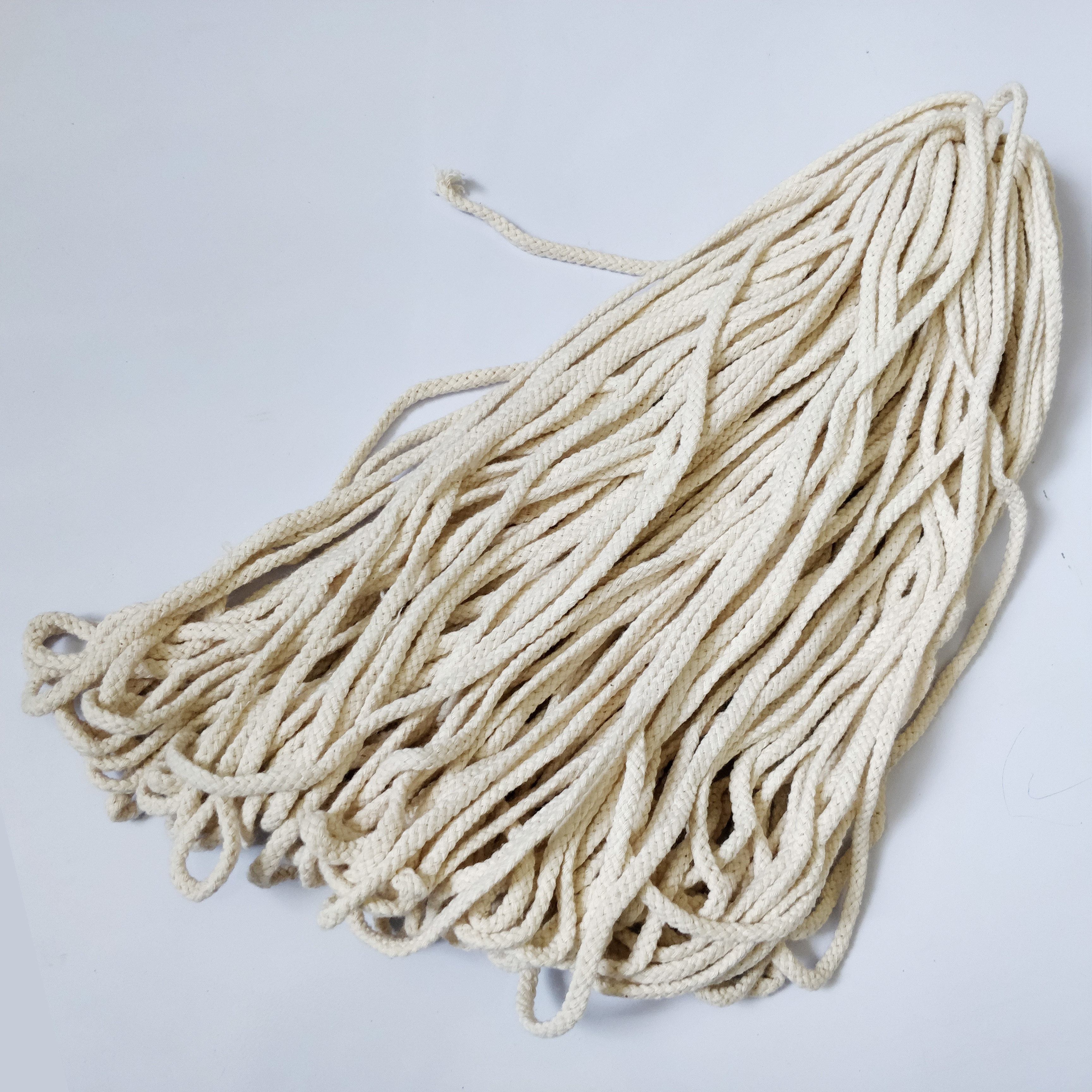 8股纯棉绳子手工衣帽打包捆绑幼儿园八股编织绳子