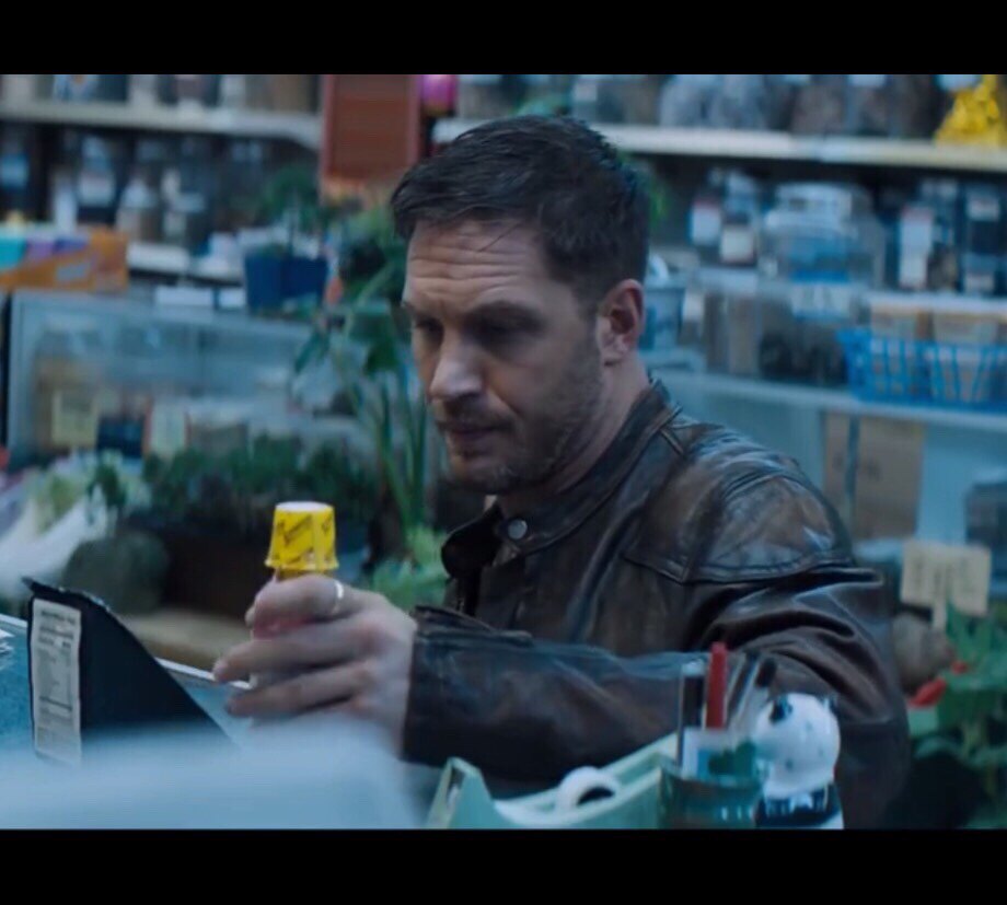 毒液一代电影皮衣汤姆哈迪rrl效果手工定制皮衣