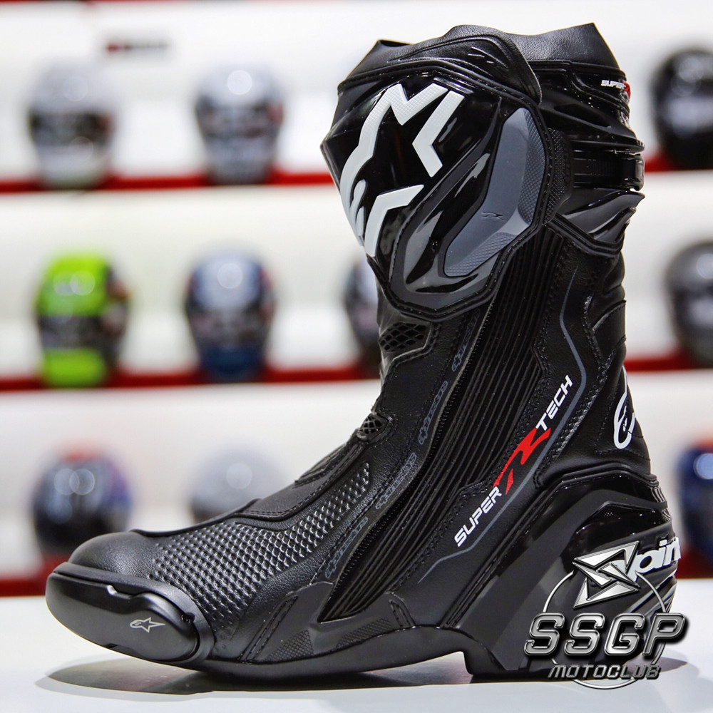 ssgp a星2021专业赛道靴摩托车骑行机车靴防摔赛车靴supertech r
