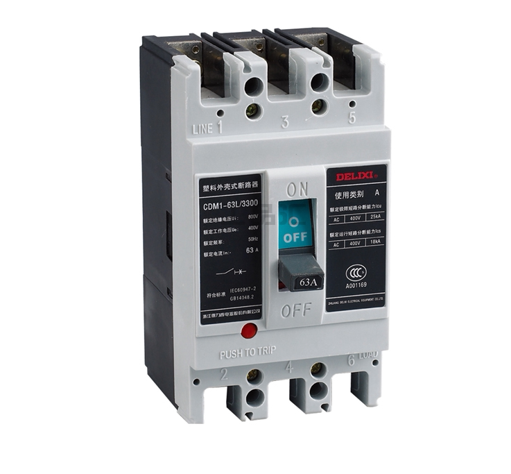 断路器德力西塑壳开关cdm1400l3340外壳250a400a空气开关