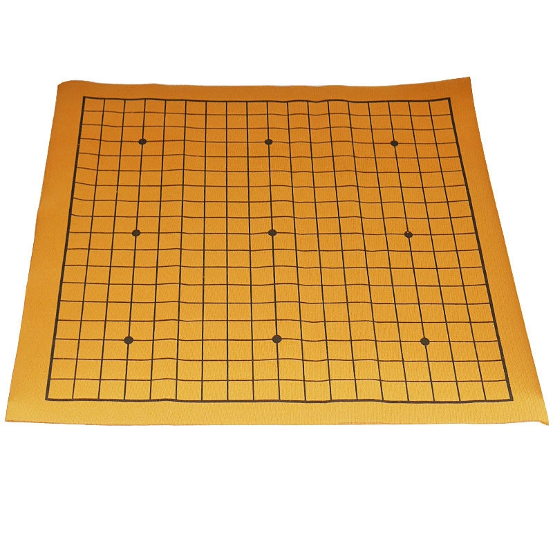 棋盘围棋pu皮革儿童学生入门黑白黑白棋棋子围棋