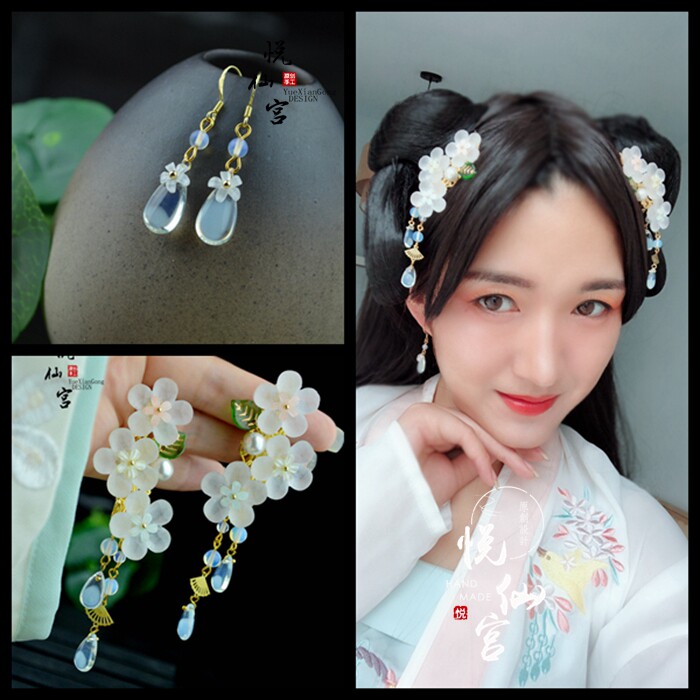 古风汉服配饰小清新发夹夹仙少女日常汉元素头饰发饰