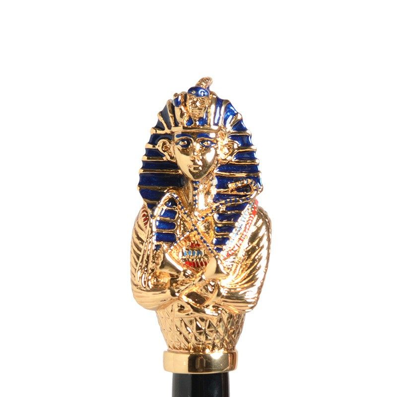 意大利pasotti手杖手绘法老绅士杖拐杖礼品明星权杖手工定制绅士 - 痕