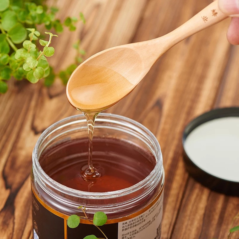 新疆特产伊犁济康黑蜂蜂蜜高海拔农家自采百花蜜500g包邮买6送1