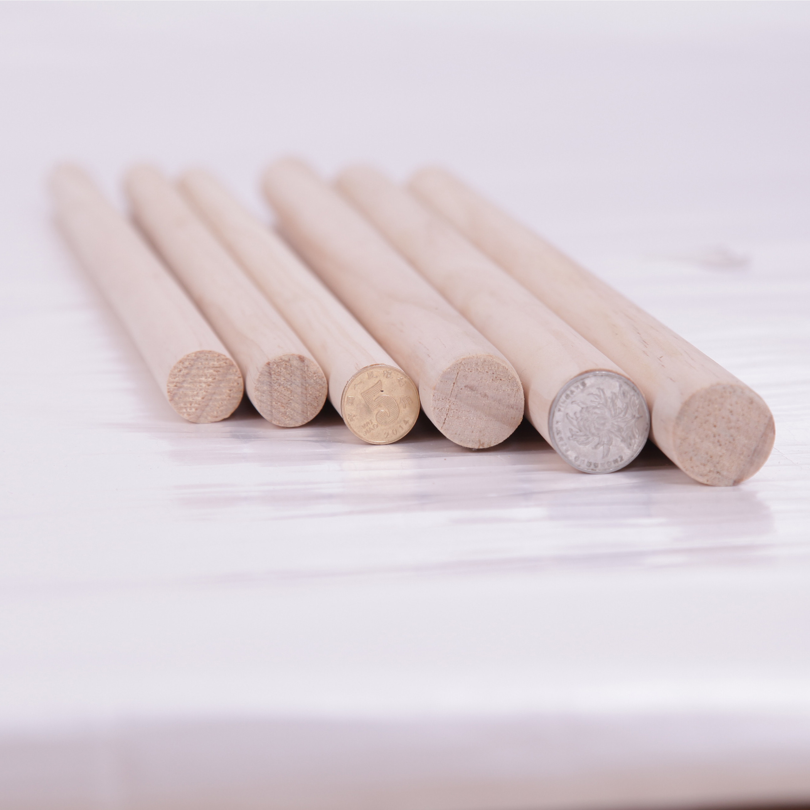 圆木棍圆木棒实木棍挂衣杆圆木条手工模型材料帐篷支架健身长木棍