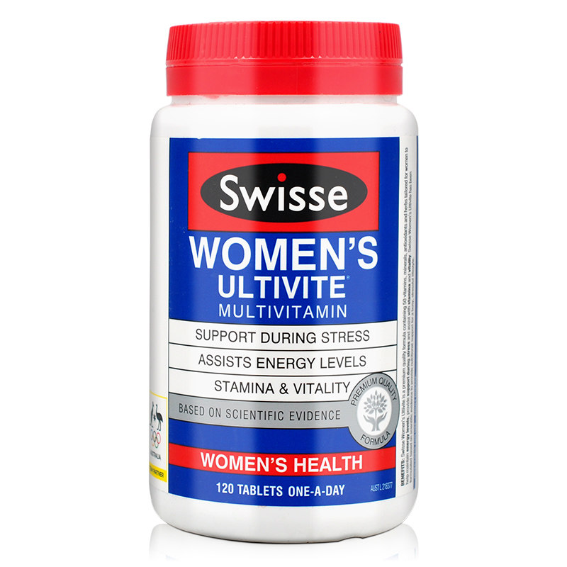 澳洲swisse 女性活力复合维生素 120粒 多种维生素 补充女士所需