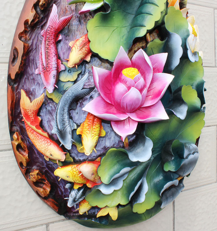 东巴植物木刻工艺品云南丽江特色木雕重彩手工木雕