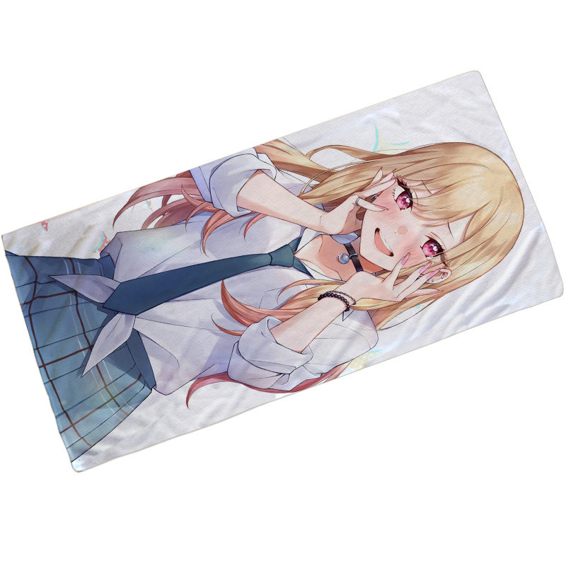 动漫二次元毛巾浴巾更衣人偶坠入爱河喜多川海动漫水杯