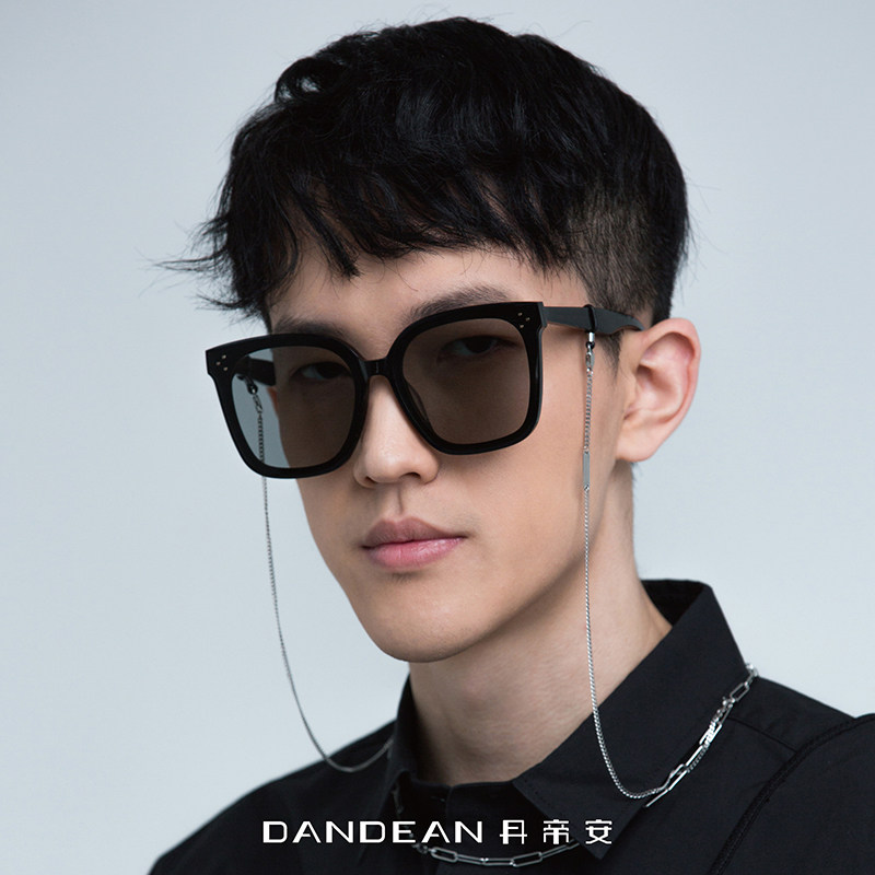 眼镜jennie同款吴昕明星网红链女挂脖gm墨镜眼镜链