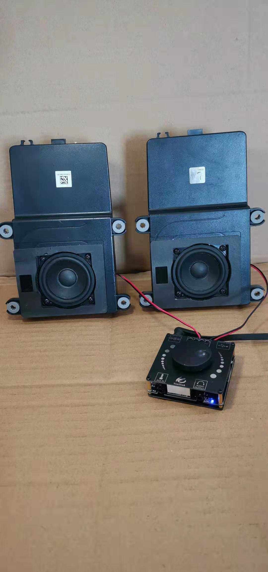 哈曼卡顿拆机jbl音箱diy桌面汽车无源小音箱改装组合音响