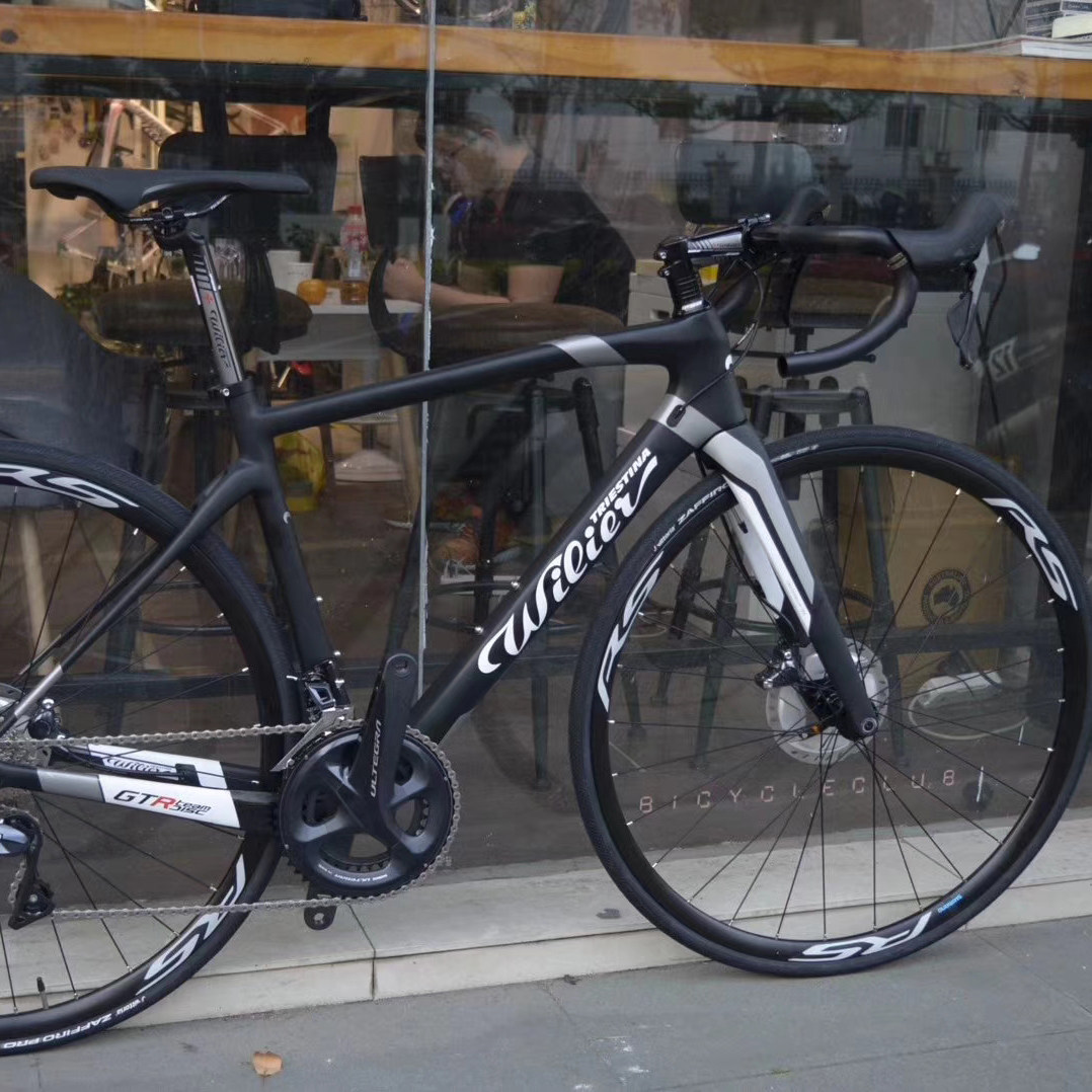 新款威廉公路wiliergtrteamdisc105碟刹圈刹碳纤维公路自行车