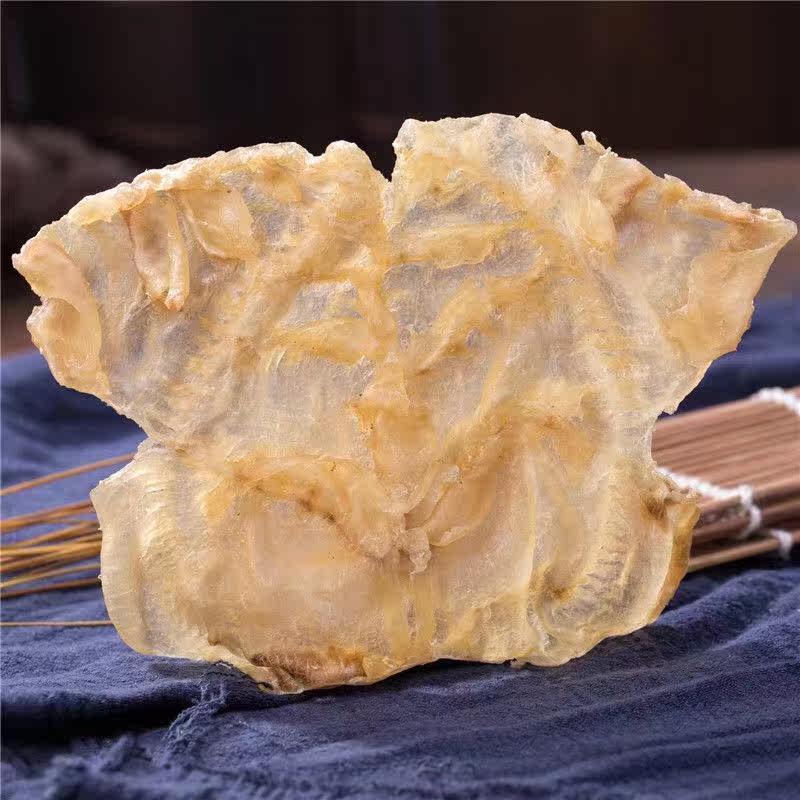 鱼胶渔家自晒天然厚成赤鱼鳘胶花胶月子干货花胶