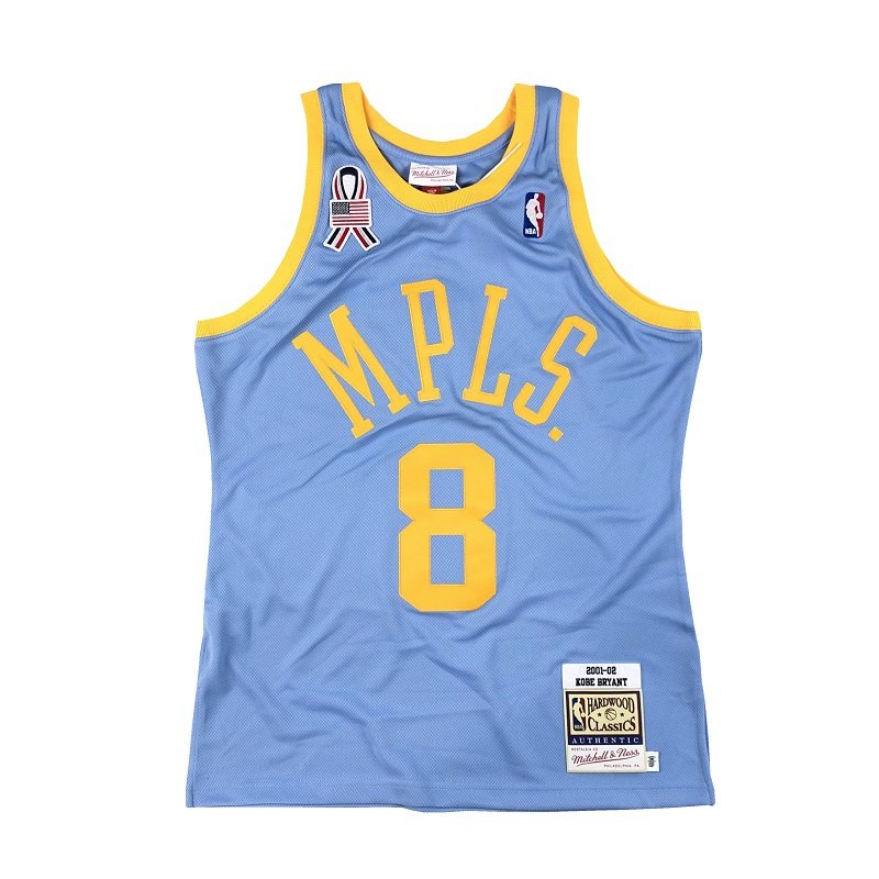au球衣 科比8号mpls湖人队24号 mitchell&ness 全明星赛 球员版 - 痕