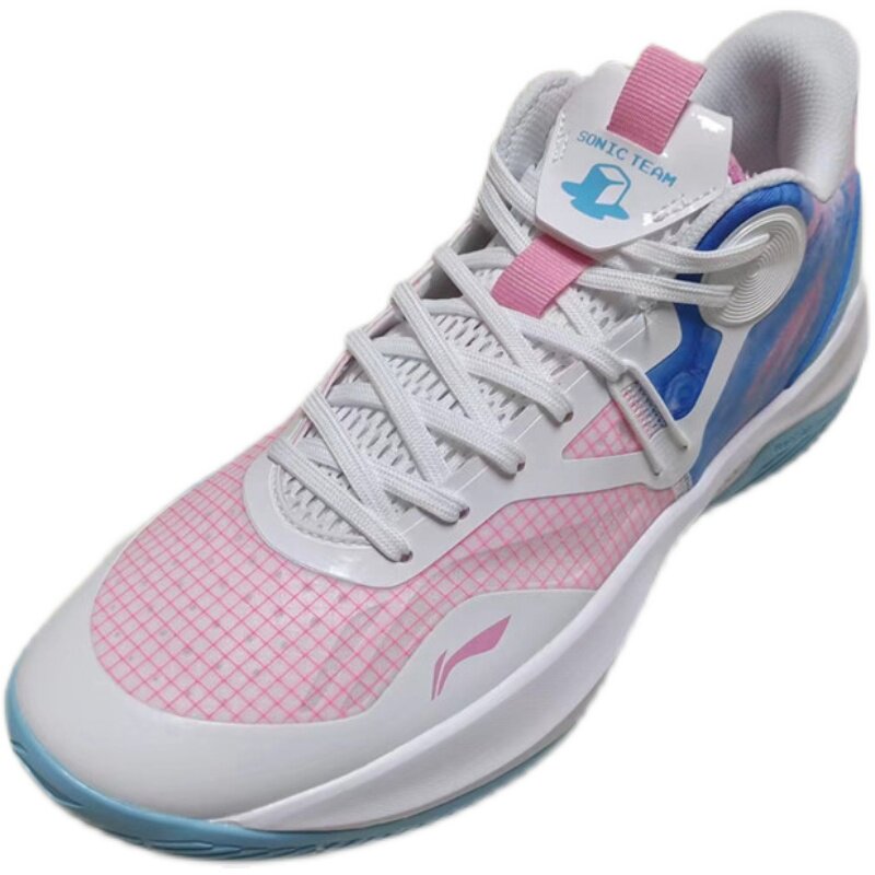 李宁2022年夏季音速9td男子低帮冰激凌团队实战篮球鞋