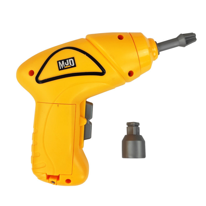 儿童电钻玩具宝宝拆装电动工具螺丝刀螺母益智拆卸螺母拆装