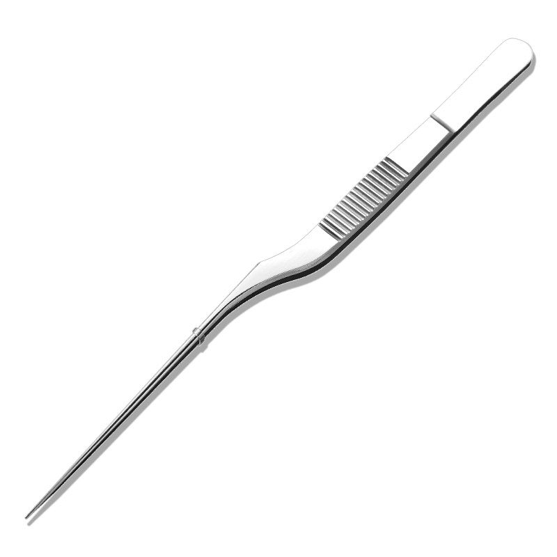 16cm手工精磨采耳镊子鳄鱼镊采工具技师专业耳勺