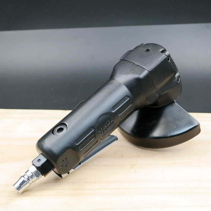 磨光机台湾狮牌工业气动角磨机4寸风动砂轮轮机气动磨光机