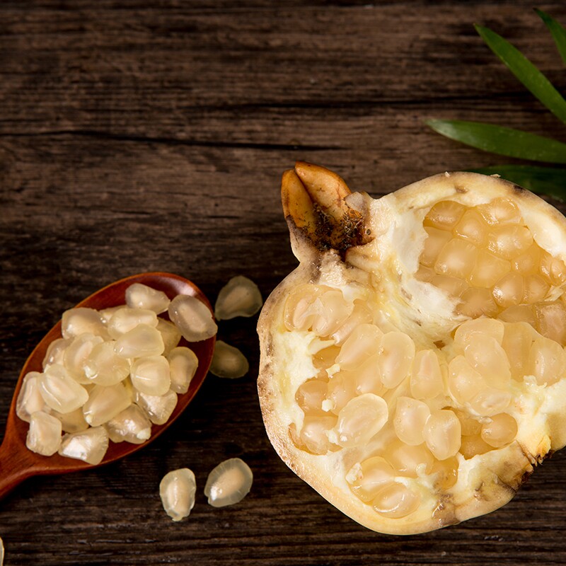 榴花乡 怀远白花玉石籽石榴薄皮多汁甜石榴新鲜石榴新鲜水果5斤