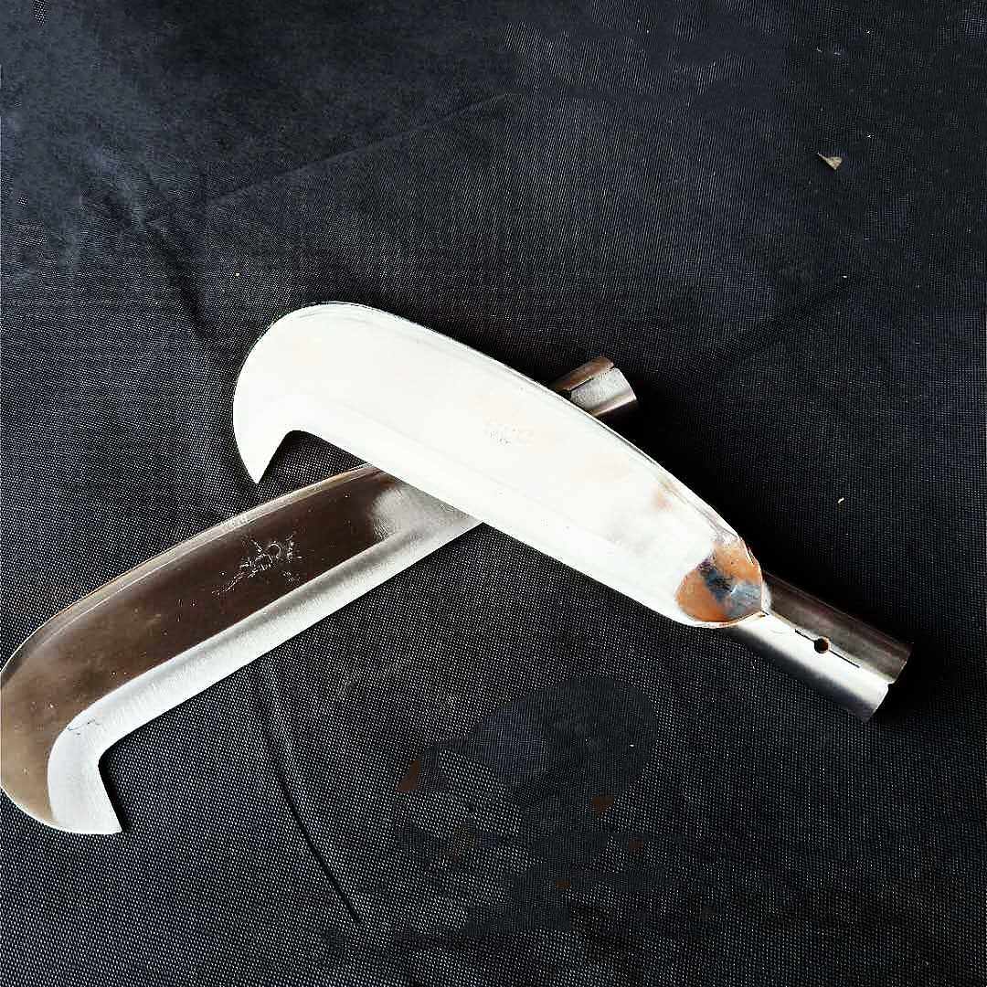 锋神直钩大柴刀烙钢园林刀具锋利免磨篾刀农用镰刀