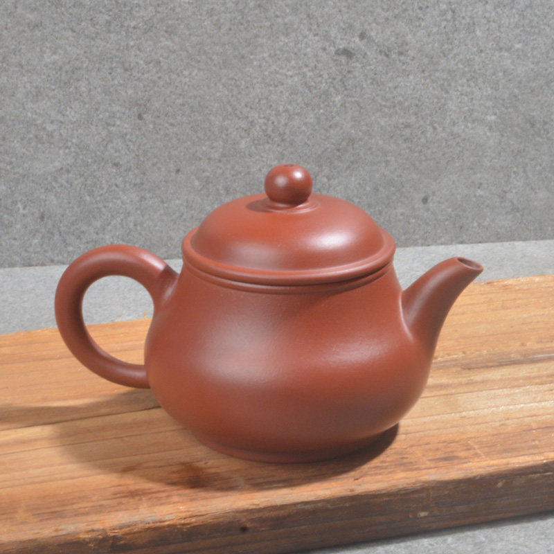 潘壶手拉壶潮州名家和平作出朱泥出水紫砂壶冲茶茶壶