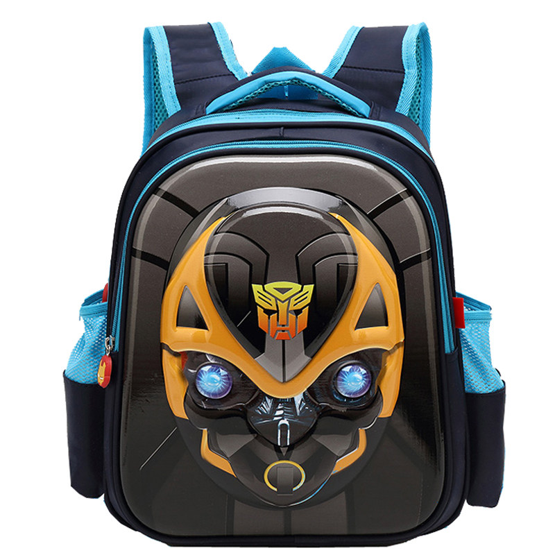 小学生书包书包男男孩帅气大黄蜂幼儿园宝宝一二二年级书包
