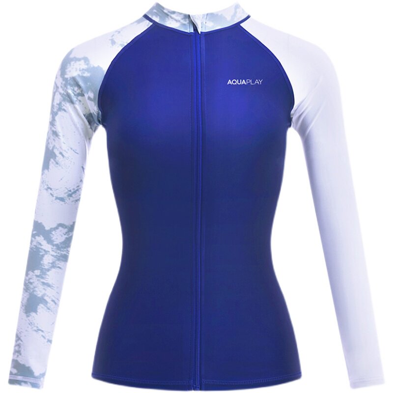 aquaplay分体潜水服长袖泳衣防晒速干浮潜游泳衣专业潜水服