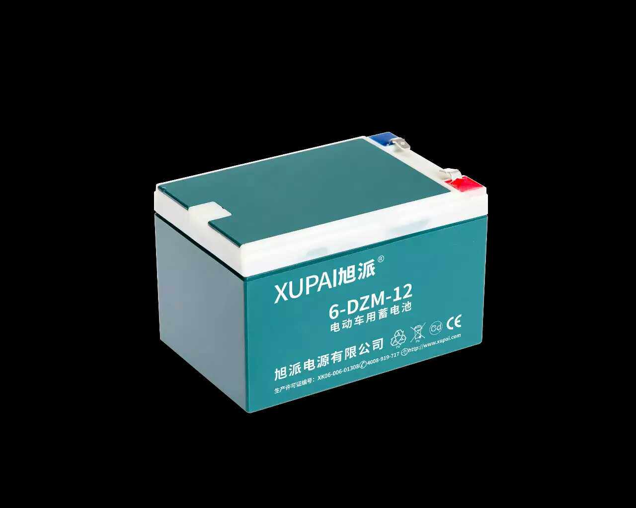 济南四只48v12ah一罚旭派质保超长全新正品电池电动车电池