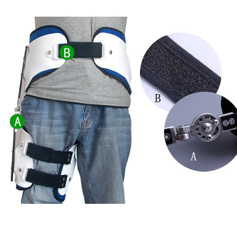 成人可调髋关节外展支架支具矫形器关节脱位损伤股骨头术康复固定