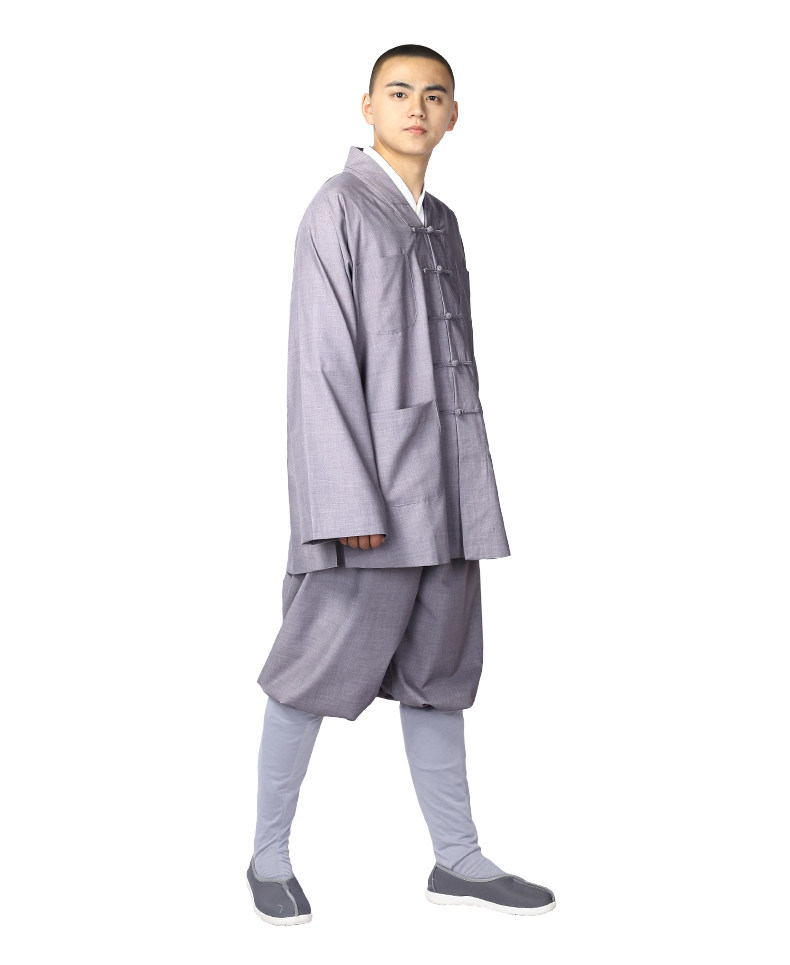 清仓处理夏季僧服觉牌棉料短褂套装僧人和尚唐装