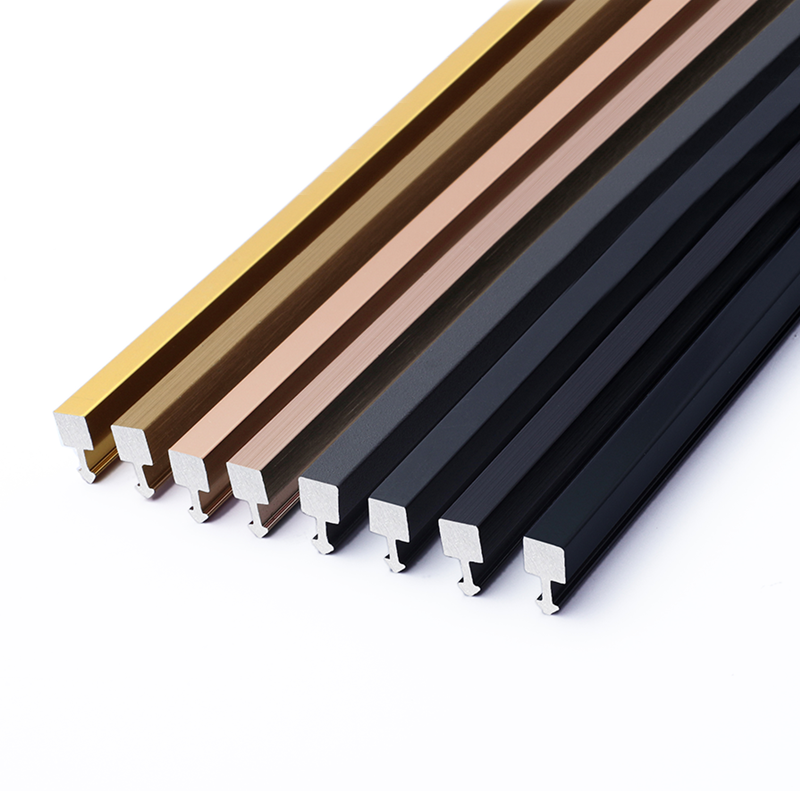铝合金收边条瓷砖背景墙金属装饰压条嵌条实心铜条收边条