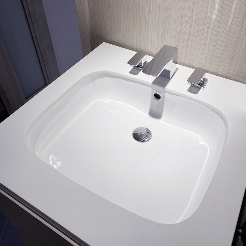 toto卫浴嵌入式台下洗面脸盆lw765b卫生间浴室家用台下盆