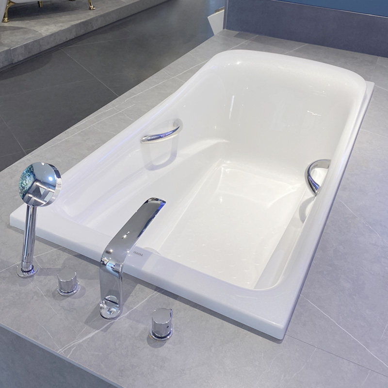 toto珠光浴缸ppy15601760php双人泡澡浴池洗澡普通浴缸