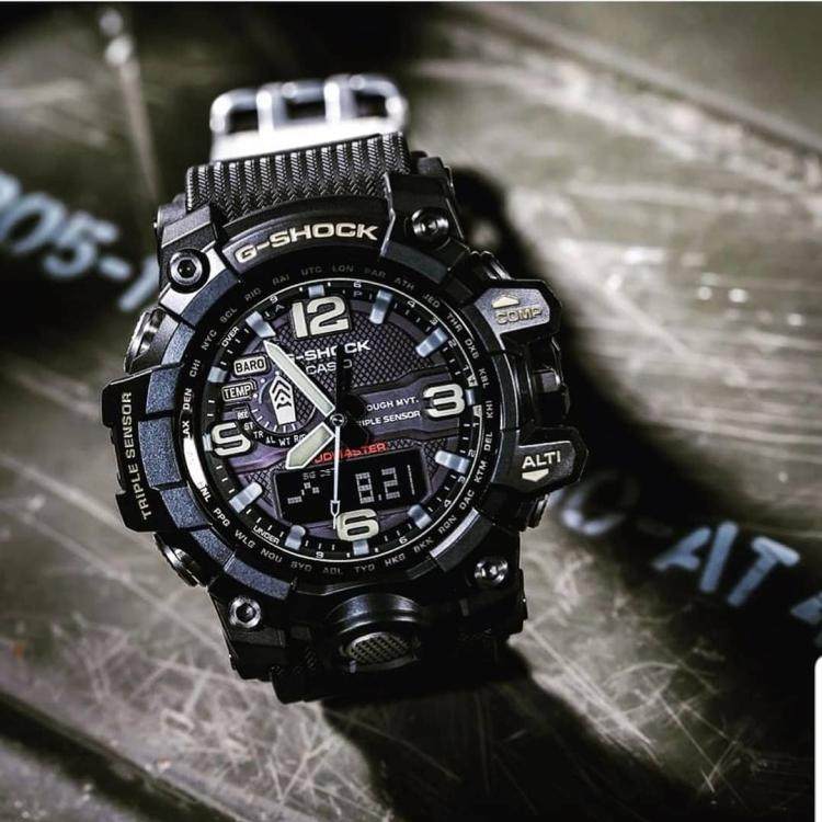 【g表弟】g-shock 大泥王 蓝宝石镜面 光能电波 防水运动户外手表-mc