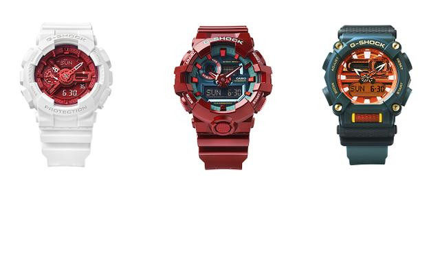 卡西欧运动防水中国龙限量超限上市新上市2021g-shock日韩腕表