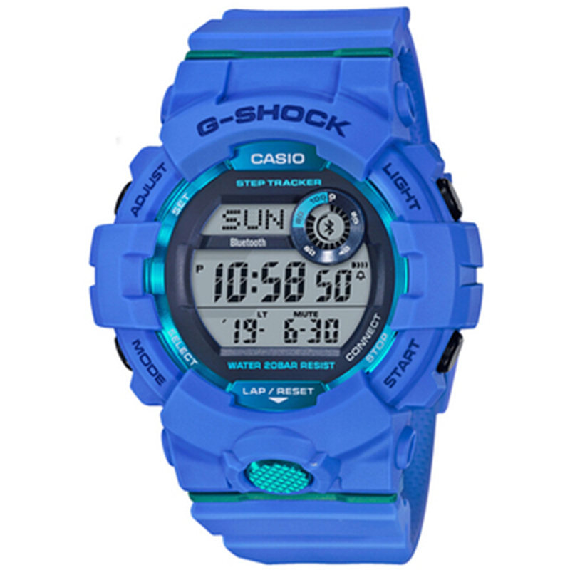 表弟gshock新款蓝牙数显蓝色电子表日韩腕表