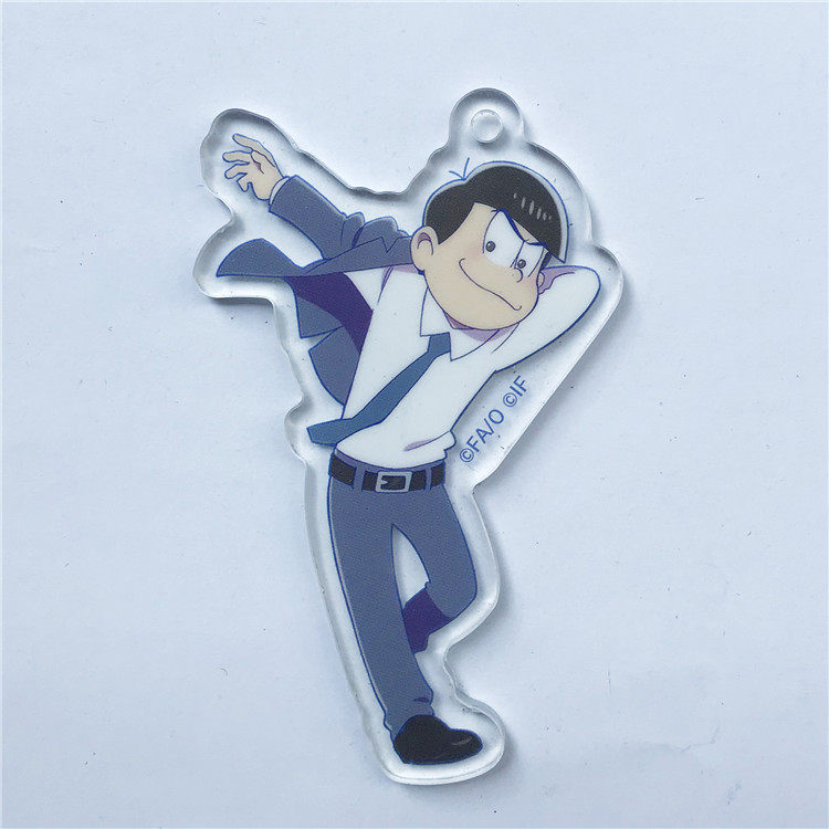 日单散货阿松周边亚克力挂件一松职业日常漫画动漫挂件