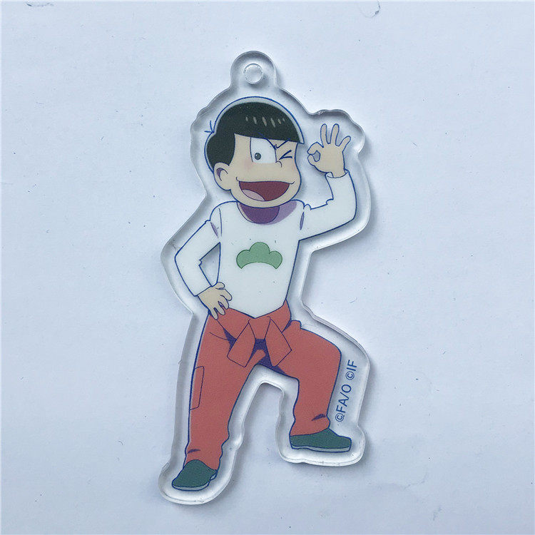 日单散货阿松周边亚克力挂件一松职业日常漫画动漫挂件