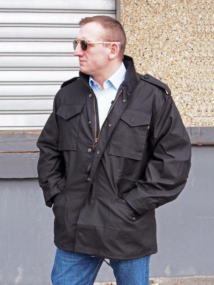 美国alpha阿尔法工业m65风衣男士中长外套春秋风衣