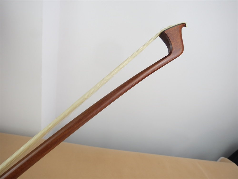 琴弓白牛角牛角1支专业演奏蛇木大提琴弓子尾库提琴弓