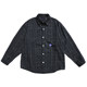 BJHG spring plaid shirt men's tide card Hong Kong wind loose Oversize grind black long sleeve shirt extension BJHG spring plaid shirt men's tide card Hong Kong wind loose Oversize grind black long sleeve shirt extension