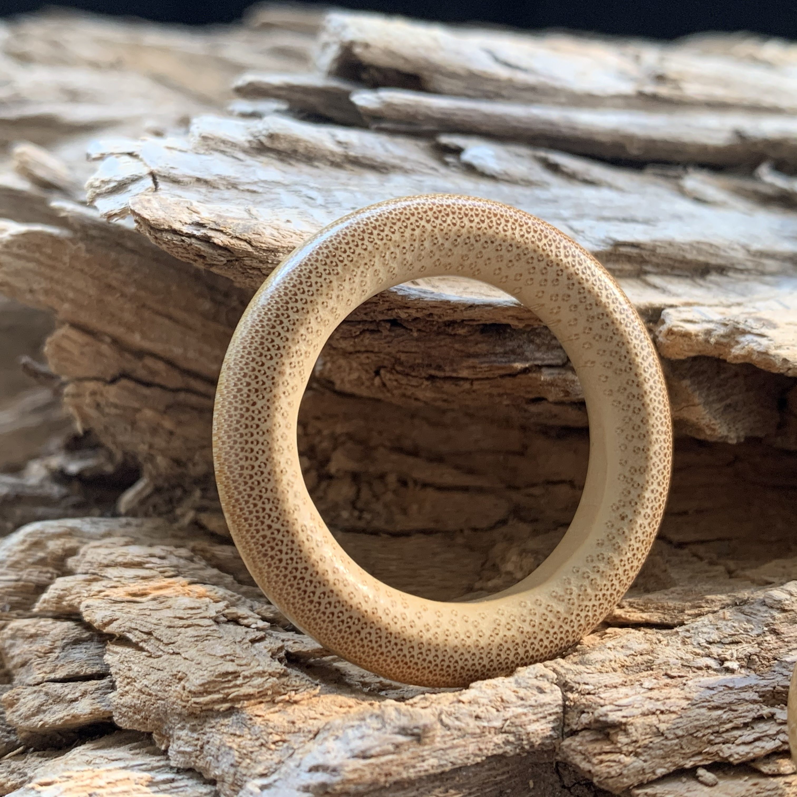 暖老料竹环竹圈实心配饰平安扣鸟笼文玩跑圈指环竹编