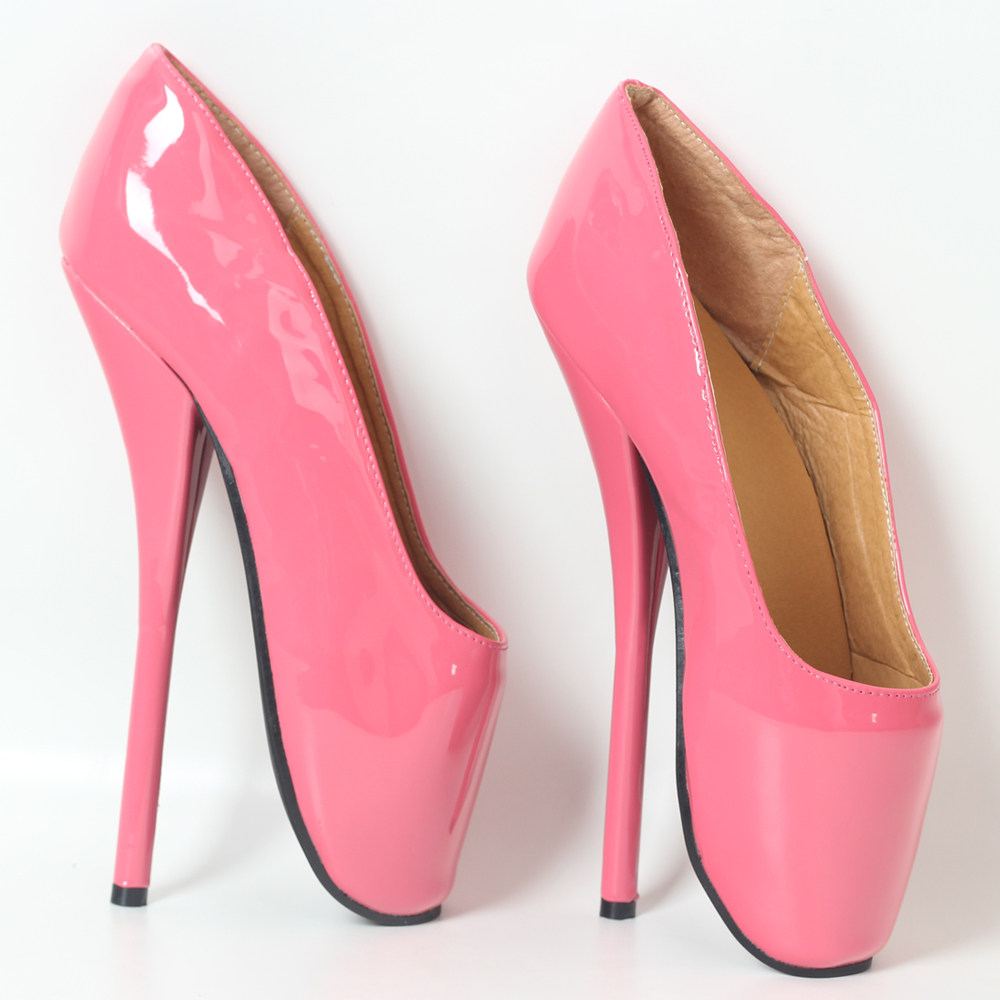 高跟性感18厘米细大码男女单sm情趣女王调教高帮鞋